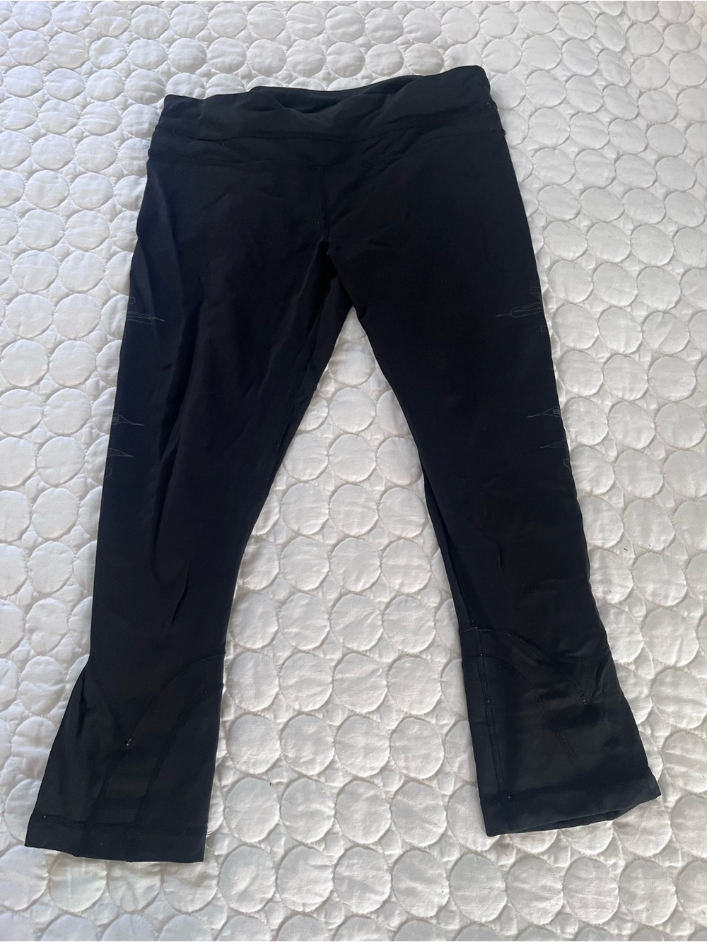 Lululemon New York City Skyline NY Marathon Capri Leggings Size 8